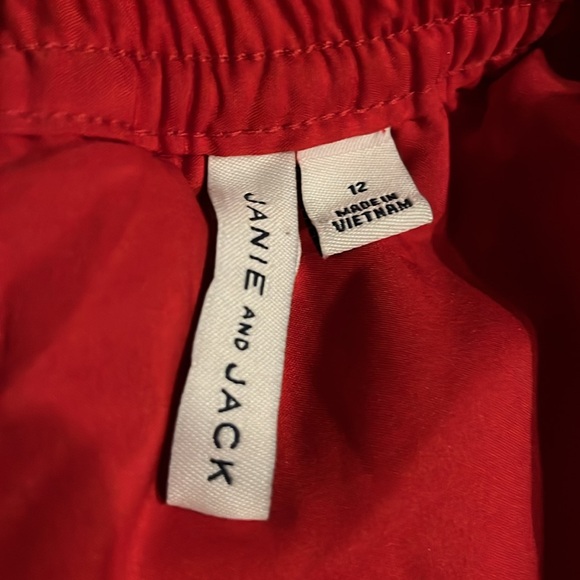 Elegant Red Janie and Jack Tiered Skirt - Picture 3 of 3